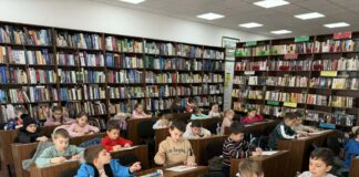 Охридските првоодделенци во библиотеката „Григор Прличев“ го открија светот на бајките