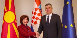 Средба Силјановска Давкова – Миланковиќ: Патот на Македонија кон ЕУ предолго трае