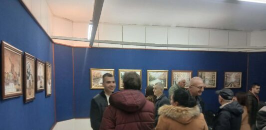 Втора самостојна изложба на Емил Стаменов