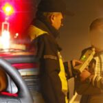 Пијан возач со 4,01 промили во Скопје удрил во две паркирани возила, приведен од полицијата