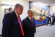 Vladimir Putin and Donald Trump