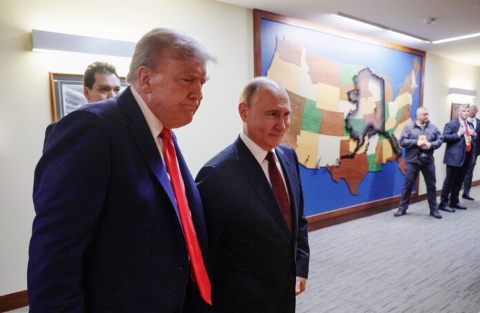 Vladimir Putin and Donald Trump