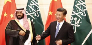 Xi Jinping and Mohammed bin Salman