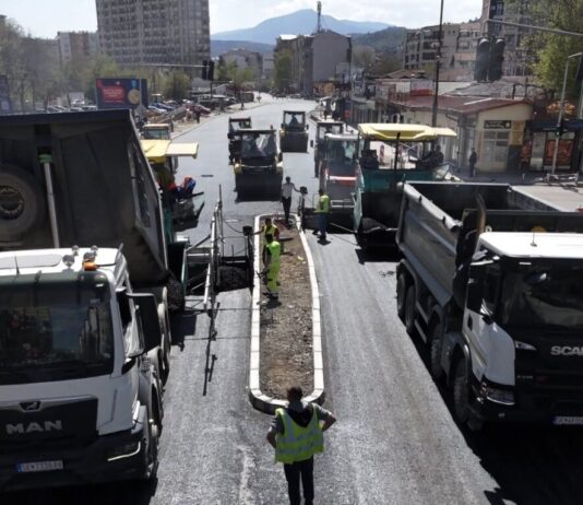 Ѓорѓиевски: Финален асфалт на булевар „Македонија“, проектот влегува во завршна фаза
