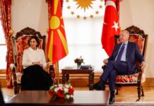 На средбата Силјановска-Давкова – Ердоган договорена посилна економска и политичка соработка меѓу Македонија и Турција Siljanovska Davkova Erdogan