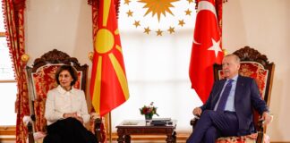 На средбата Силјановска-Давкова – Ердоган договорена посилна економска и политичка соработка меѓу Македонија и Турција Siljanovska Davkova Erdogan