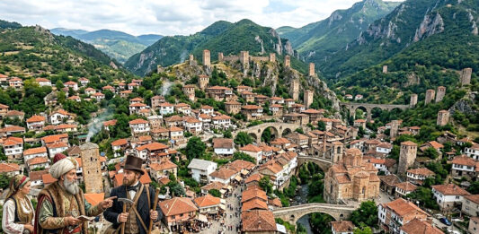 Рударскиот центар на Македонија во записите на светските патописци