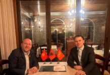 Македонско друштво „Илинден“-Тирана потпиша Меморандум за соработка со здружението ВАРДАР-МКД од Подгорица