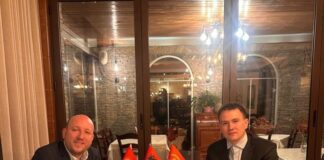 Македонско друштво „Илинден“-Тирана потпиша Меморандум за соработка со здружението ВАРДАР-МКД од Подгорица