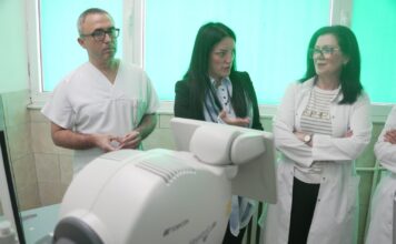 Нов апарат во Очното одделение во Прилеп