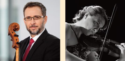 „Симфониски хоризонти“ со виолинистката Сихана Бадивуку и виолончелистот Паскал Краповски