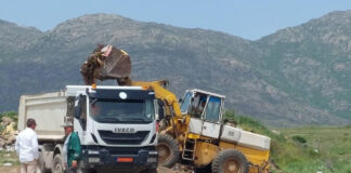 Повторно се чисти дивата депонија во близина на Вештачко езеро во Прилеп