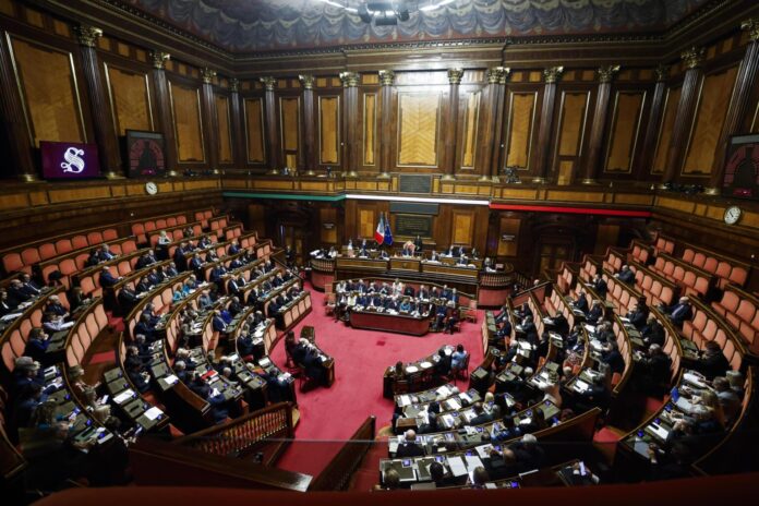 Italian Prime Minister Meloni reports to the Parliament