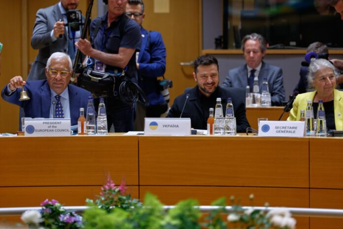 European Council summit in Brussels Zelenski Brisel Samit