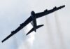 US B52 bomber , voen avion