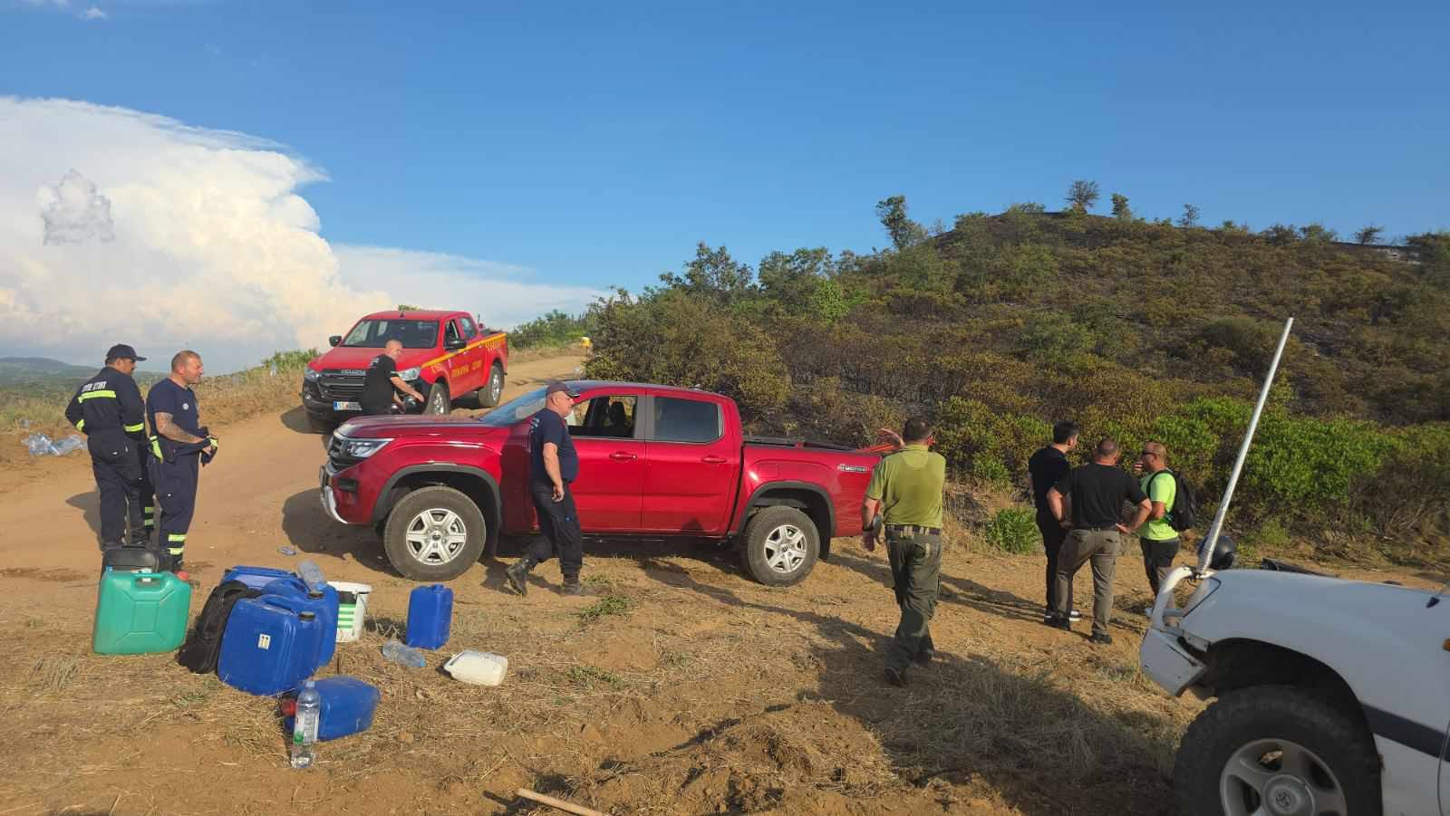 Нов пожар во Штип, повредено е едно лице