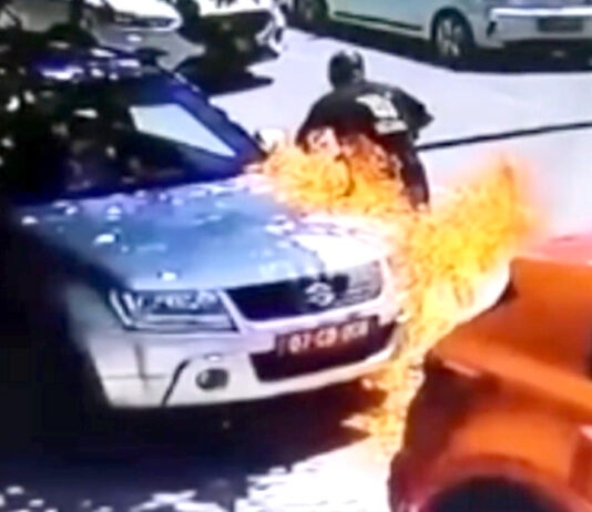 ВИДЕО: Брза реакција на СВР Скопје, пронајден и лишен од слобода сторителот кој денеска опожари две возила пред Амбасадата на Бугарија