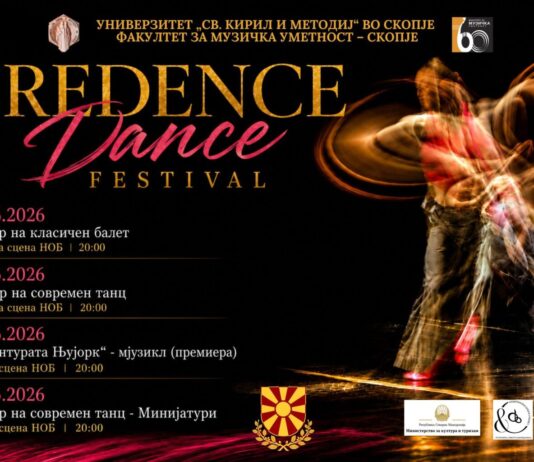 „Credence Dance 2026“ носи танчери од четири континенти во Скопје