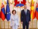 Словачка ја поддржува европската перспектива на Македонија и тоа го прави како пријател, партнер и сојузник, порача Пелегрини на средбата со Силјановска Давкова