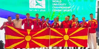 Сребро за машкиот, бронза за женскиот македонски тим во борби
