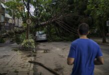 Силна бура во Бразил однесе најмалку пет животи, ветровите достигнаа над 100 километри на час Bura Brazil