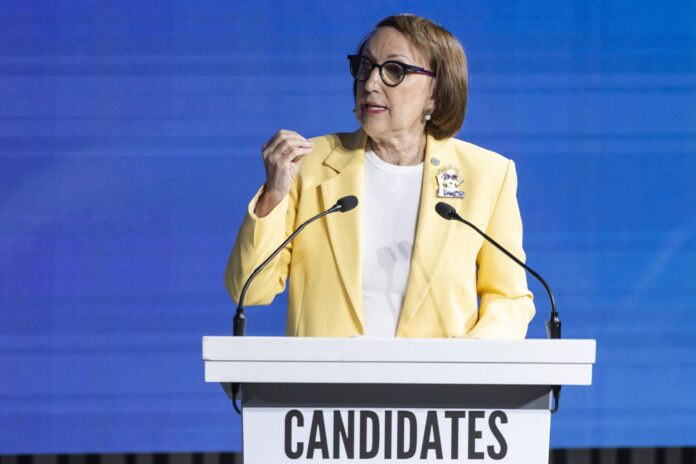 UN secretary-general candidates' debate in Geneva Rebecca Greenspan