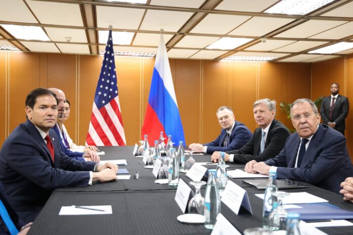 ASEAN Foreign Ministers' Meeting in the Philippines Rubio Lavrov