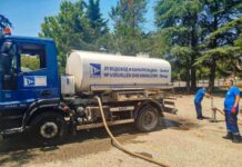 Град Скопје испраќа цистерни со питка вода за Гостивар