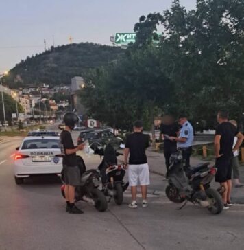 Санкционирани 55 возачи на мотоцикли и електрични тротинети, 6 лица уапсени за „безобѕирно управување” во Штип