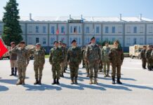 ФОТО: Свечена церемонија на испраќањето на бригадата на Југоисточна Европа
