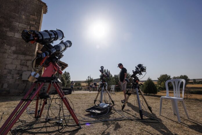 NASA reasearchers will follow solar eclipse from a small town in Burgos Pomracuvanje na Sonceto