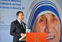 Одбележана 116-годишнината од раѓањето на Мајка Тереза во Скопје