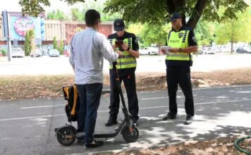 Засилени контроли на возачи на електрични тротинети, констатирани 965 прекршоци