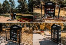 Во Скопје пет мини-библиотеки под отворено небо