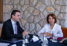 siljanovska davkova i macinka - foto Kabinet na Pretsedatelkata