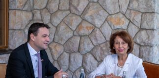 Давкова до Мацинка: Интеграцијата на Западен Балкан не е само политичко, туку и безбедносно прашање siljanovska davkova i macinka - foto Kabinet na Pretsedatelkata