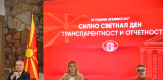 Митева: За прославата на независноста не се потрошени буџетски средства