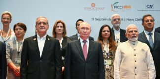 Putin deloven forum New Delhi