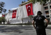 a police officer in Turkey