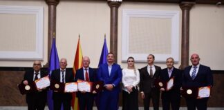 Наградата „8 Септември“ за животно дело во спортот за Трајче Димков