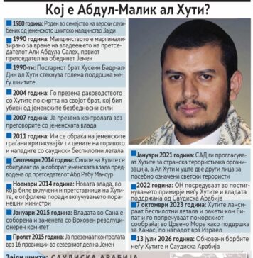 Таинствениот лидер на Хутите го разгорува конфликтот на Блискиот Исток