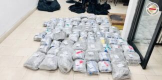 Разбиена меѓународна криминална група: Запленети 79 килограми марихуана, приведени пет лица