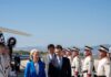 Фон дер Лајен пристигна во Скопје, предвидена средба со премиерот Мицкоски