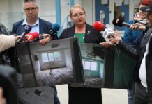 ФОТО: Јаневска во инспекција на студентскиот дом „Стив Наумов“