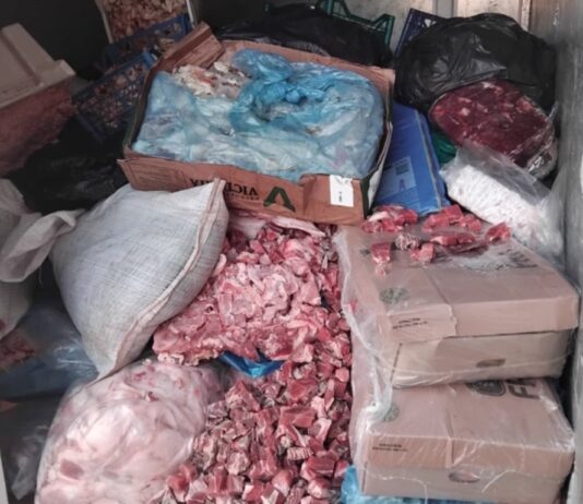 Агенцијата за храна и ветеринарство заплени два тона месо во Радовиш и Пеплиште чувано во нехигиенски услови