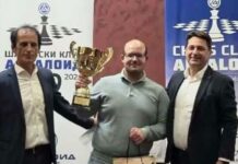 Мухамет Аслани победник на турнирот „Алкалоид 50 на 8х8“