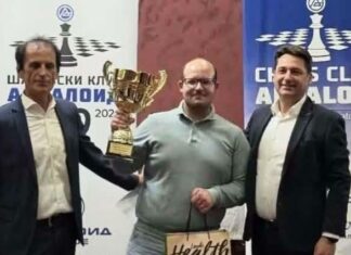 Мухамет Аслани победник на турнирот „Алкалоид 50 на 8х8“
