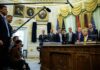 „Си-ен-ен“, „Ем-ес НАУ“ и „Политико“ ја проширија тужбата против Трамп поради ограничувањата за новинарите